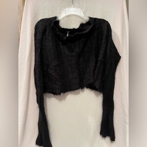 Free People Cropped Sweater